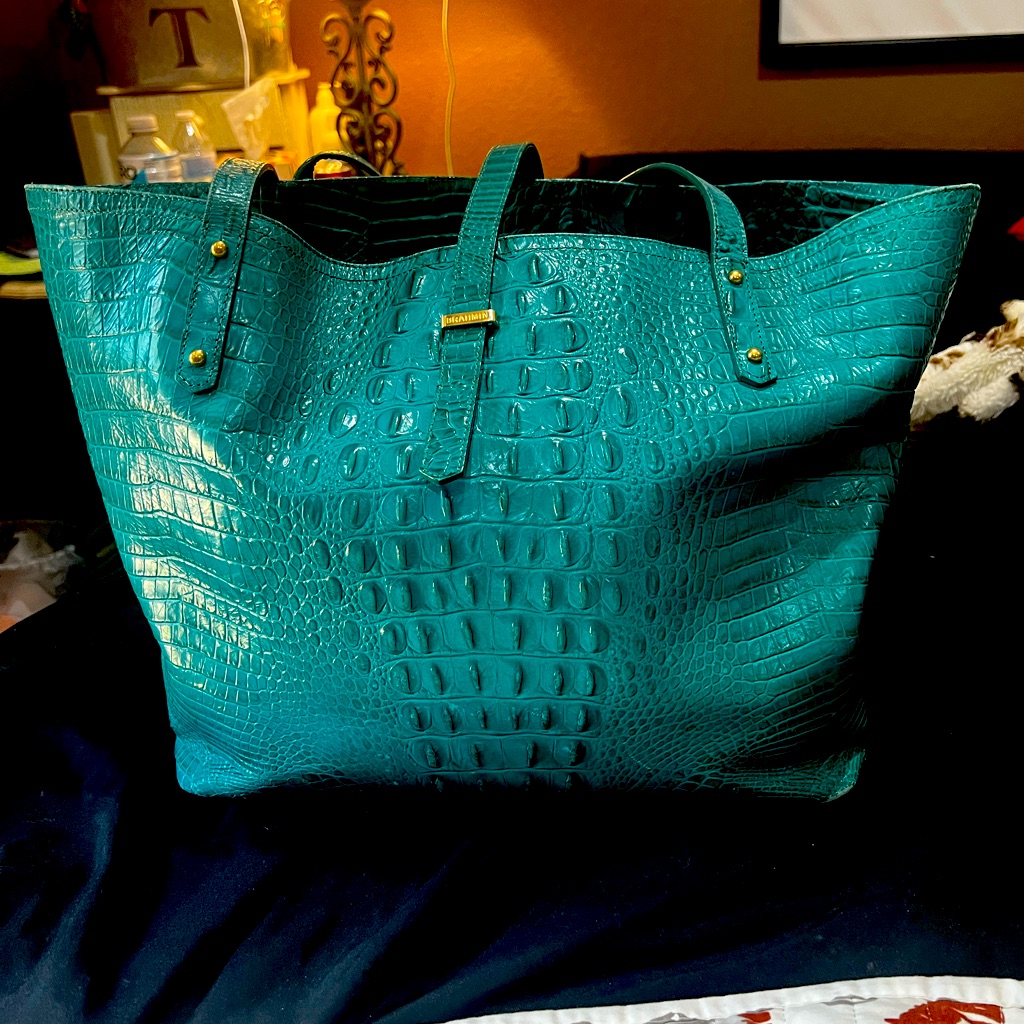 Brahmin Embossed Leather All Day Tote